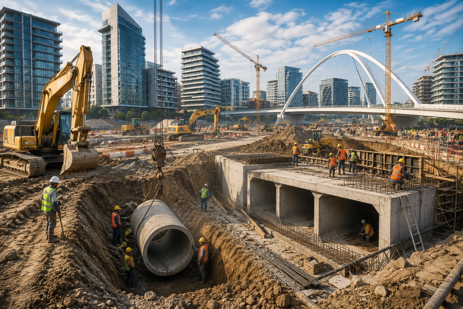Construction contracts define rights, responsibilities, claims, notices, payments, and liabilities