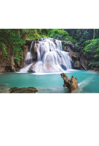 Turquoise waterfall